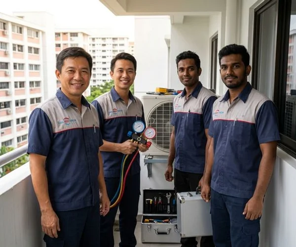 Coolbest Aircon team of professional technicians